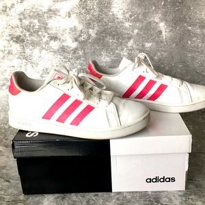 💖Adidas Grand Court K - Tennis - Size 4 1/2💖